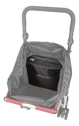 Playmarket We Go Carrito De Compras Plegable Con Ruedas Gira