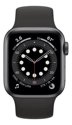 Apple Watch Series 6 40 Aluminio Space Gray Solo Loop Gps 4g
