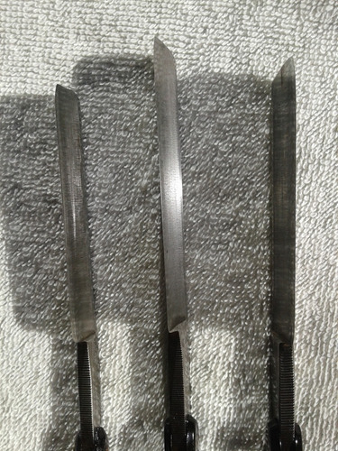 3 Antiguas Navajas Barbero Solingen Hugo Rade Alemanas
