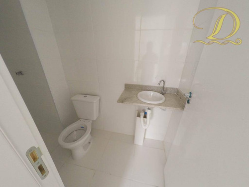 Imagem 12 de 29 de Apartamento Novo De 02 Quartos Com Churrasqueira Na Sacada, Lazer E Perto Da Praia À Venda Em Praia Grande!!! - Ap2840