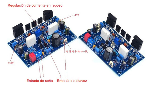 2x Placa Amplificadora Classe A De Potência Digital Super