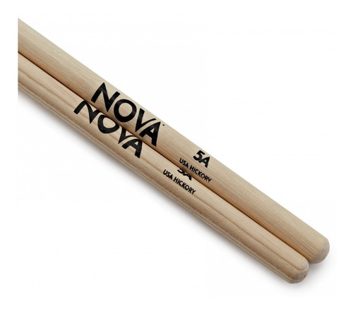 Baquetas Nova 7a 5a 5b Punta Madera Hickory (by Vic Firth)