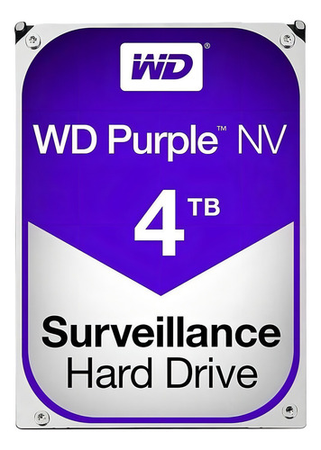 interno Western Digital WD Purple NV WD4NPURX 4TB púrpura