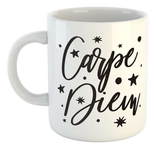 Taza Ceramica Frase Carpe Diem