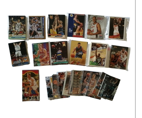 Colección De 251 Tarjetas Nba Fleer Distintos Años 