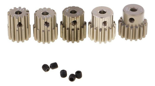 5pcs Engranaje De Piñón De Motor Sin Cepillo 32dp (12t 13t