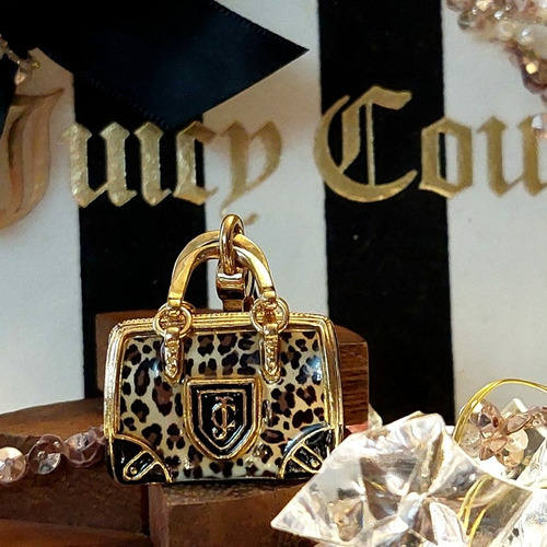 Hermoso Charm Bolso Luxury Leopardo Juicy Couture