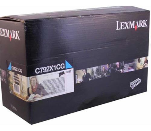 Toner Lexmark C792x1cg Cian De 20,000 Impresiones 20k C792