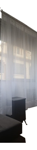 Cortinas Living Tela Dormitorio Voile Comedor Cristal Oregon
