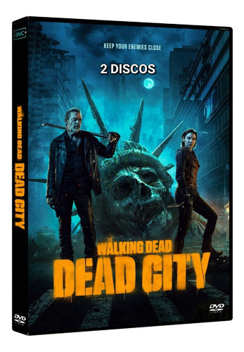 The Walking Dead Dead City - 2023 - 2 Discos - Dvd