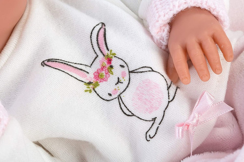 Reborn Muñeca Bebe Real 35cm Cuerpo Completo Bañarlo Llorens