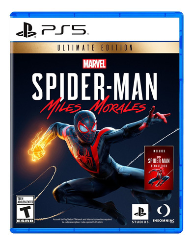Marvel's Spider-man: Miles Morales Ultimate Edition Físico P