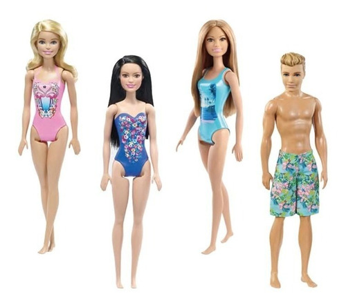Barbie- Ken - Surtido Playa - Dtf63