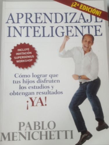 Libro  Aprendizaje Inteligente  De Pablo Menichetti 2° Edici