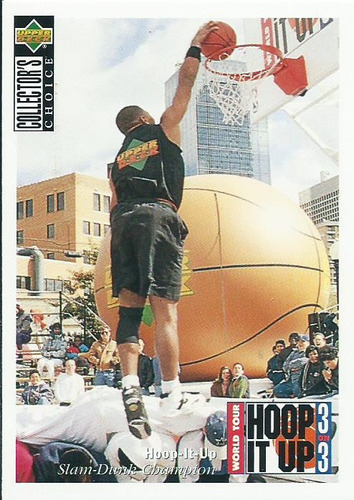 Barajita Slam Dunk Champion Upper Deck 1994 #165 Hoop It Up