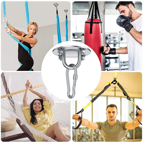 Gancho Pared Pared Hamaca Silla Columpio Yoga Acero Inoxidab