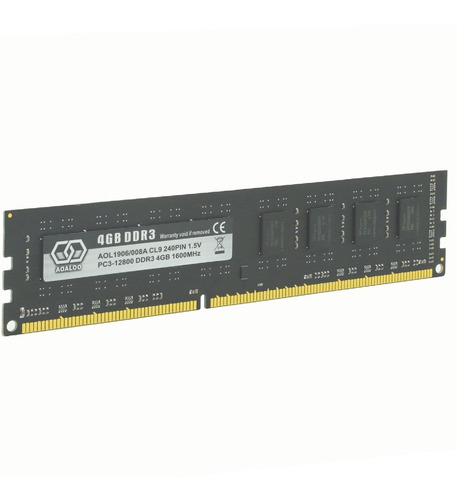 Imagen 1 de 2 de Rápida Memoria Ram Ddr3 Nuevo 4gb 1600 Mhz Para Escritorio