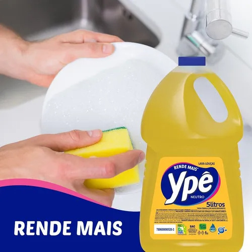 Detergente Ypê Neutro 5litros