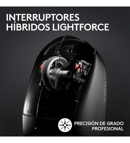 Mouse Gamer Logitech Pro X Superlight 2 Lightspeed Blanco