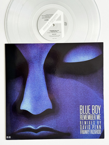 Blue Boy- Remember Me (remixes) (vinilo Clear) Netherlands