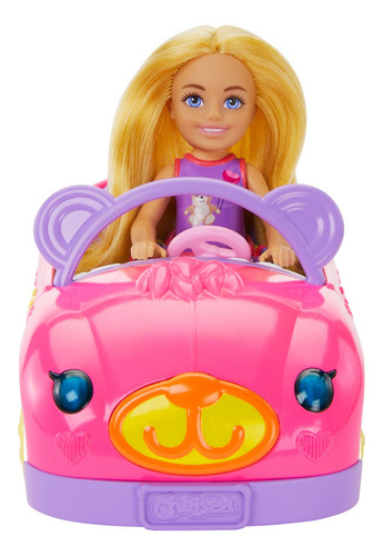 Barbie Set De Juego Chelsea Muñeca Y Auto De Osito Multicolor