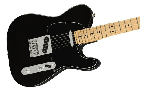 Imagen 3 de 6 de Guitarra eléctrica Fender Player Telecaster de aliso black brillante con diapasón de arce