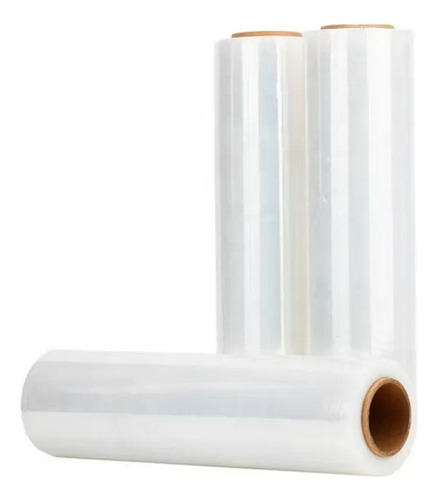 Alusa Film Stretch Transparente 50 Cm X 240 Mts (3 Unidades)