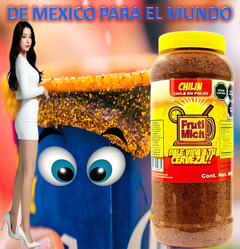 Chilin Frutimich Chile En Polvo Para Micheladas