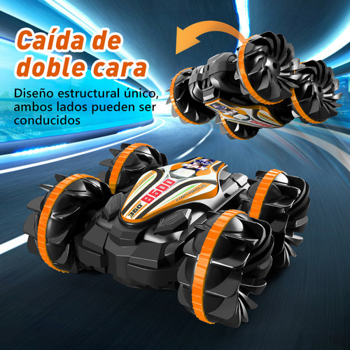 Anfibio A Control Remoto Zll Double Side Flip B600 Zll Cars