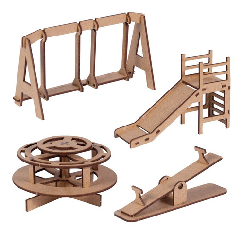 Casinha De Boneca Branca Mdf+36 Móveis Crú+ Parquinho + Nome