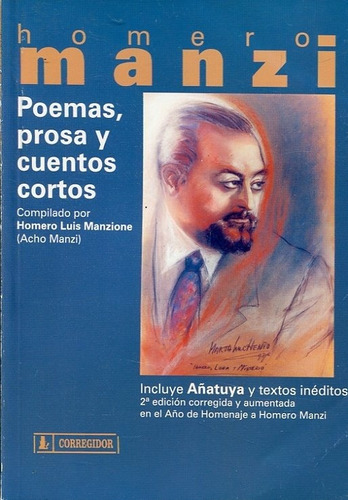 Poemas, Prosa Y Cuentos Cortos - Manzi, Homero