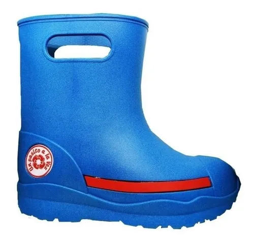 Botas De Lluvia Niños Con Manija