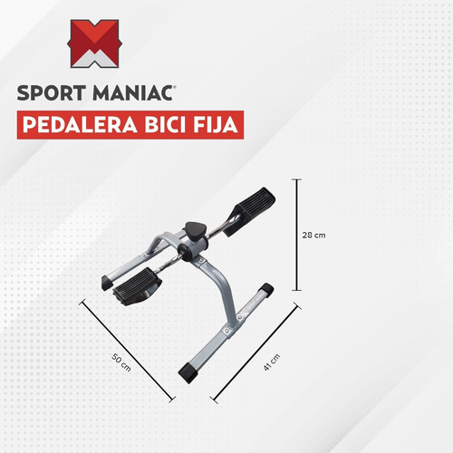Imagen 3 de 4 de Pedalera Bici Fija Para Rehabilitación Piernas Y Brazos