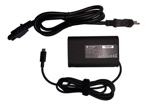 Fonte Notebook Dell Xps 13 9300 Usb-c 3.1