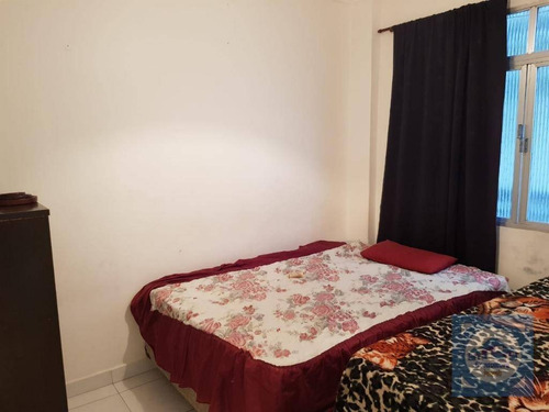 Imagem 7 de 22 de Apartamento Com 1 Dormitório À Venda, 57 M² Por R$ 190.000,00 - Centro - São Vicente/sp - Ap5463