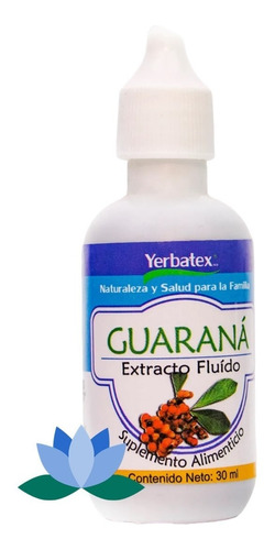 Extracto De Hierba Guaraná En Gotas 30ml