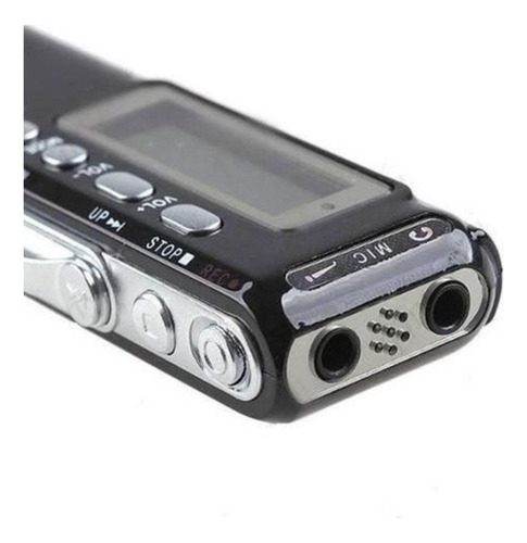 Gravador De Áudio E Voz Digital 8gb Mp3 Tomate Mt-556