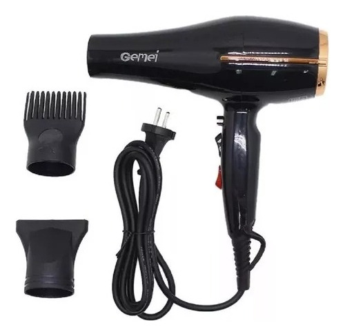 Secador De Cabello Profesional Gemei Gm-1780