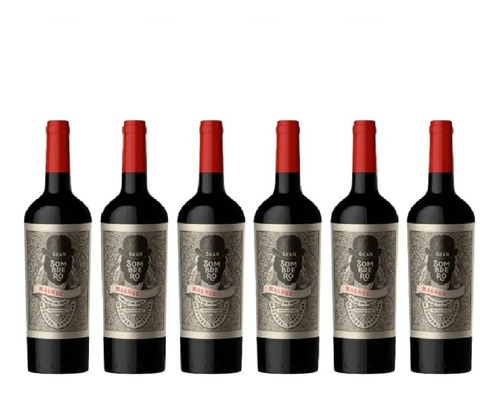 Imagen 1 de 3 de Caja X 6 - Gran Sombrero - Malbec - Gualtallary ( Huentala )