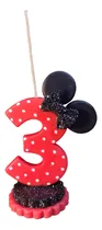 Comprar Vela Temática Minnie Mouse Porcelana Fria