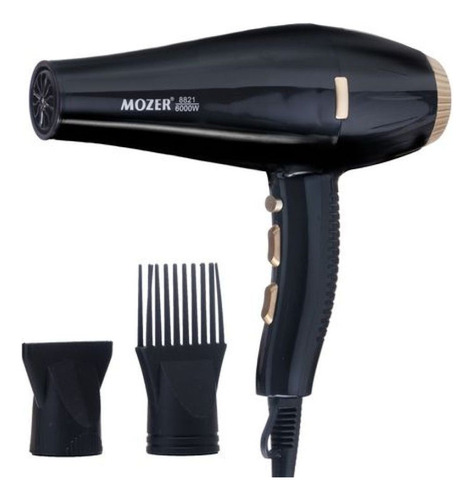 Secador De Cabello Profesional  Peluquería Mozer D 6000w 3ve