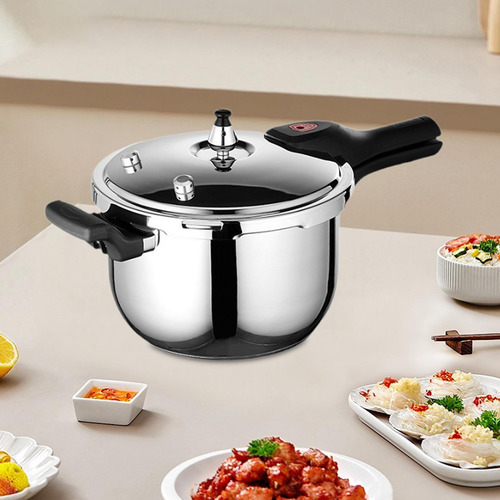 Olla A Presión De Acero Inoxidable: Perfecta Para Chefs 5l