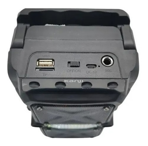 Imagen 2 de 3 de Parlante Fura Inalámbrico Portátil Con Radio Bluetooth Kanji