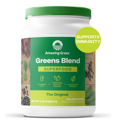 Amazing Grass Greens Blend Superfood - Polvo De Vegetales Co