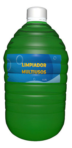 Limpiador Multiusos Desinfectante Bidon 5l Tipo Fabuloso