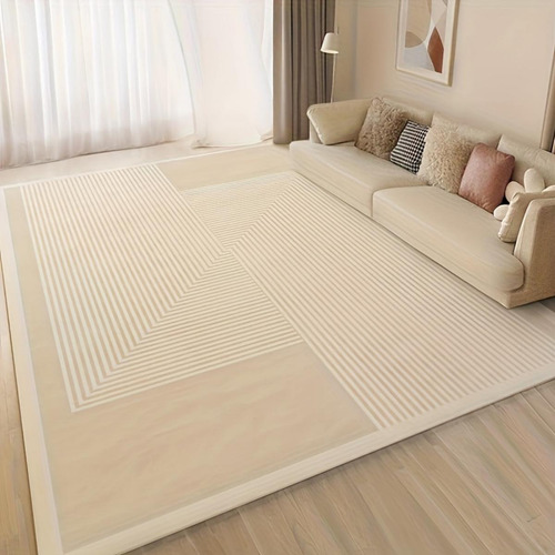 120x180 Alfombra Salón Estilo Lineal Moderna Antideslizante