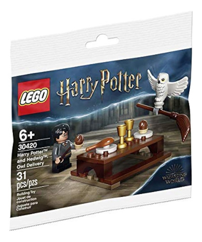 Lego Harry Potter Y Hedwig Owl Entrega 30420 Polybag 27 Piez