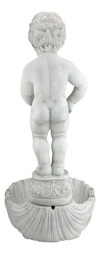 Manneken Pis - Estatua Con Lavabo Y Bomba, 34 Pulgadas, Pied