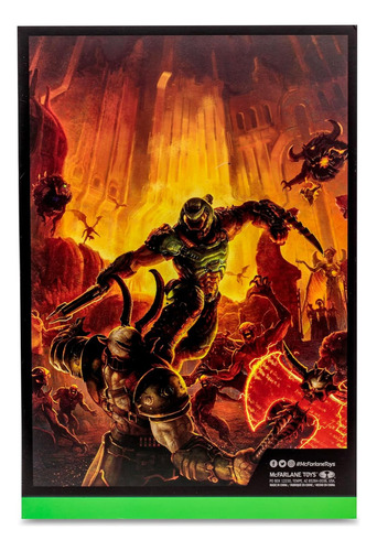 Mcfarlane Doom Slayer Classic Glow In The Dark Edition Sella