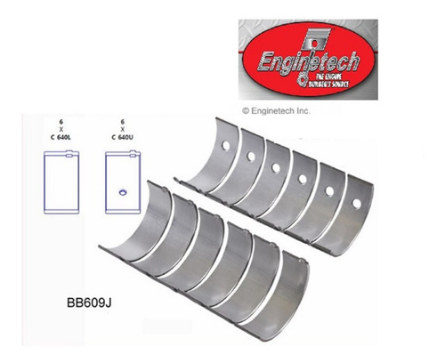 Conchas Biela 010 Ford 300 4.9 L6 Bronco Carburado 1989-1993